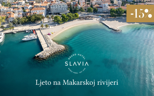 Ljeto na Makarskoj rivijeri -15% - Hotel Slavia